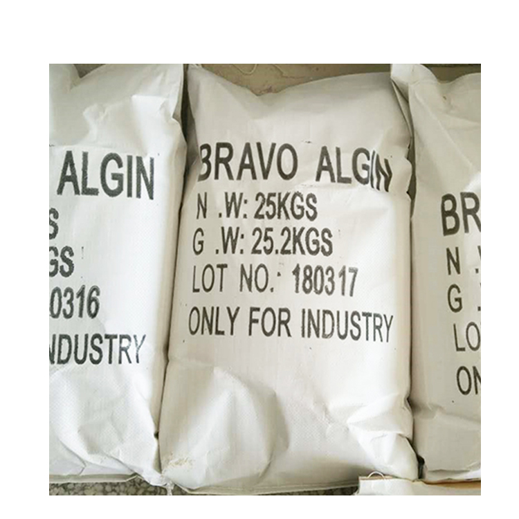 Hohe Qualität Drogen Natriumalginat Lebensmittelqualität Hydrophile medizinische Anwendungen Natriumalginatpulver für Textilindustrie Verdickerung für textilen Gebrauch